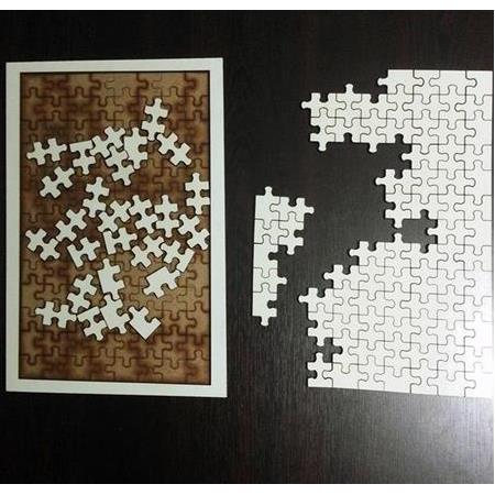 Süblimasyon A-4 Mdf Puzzle 104 Parça