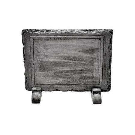 Süblimasyon Metalli Eskitme Siyah Taş 13x18 cm